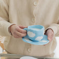 300ML hand-painted coffee cups personality creative ceramic mug luxury couple water mugs