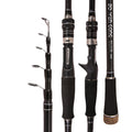 Top Sale 120g Carbon Fiber Telescopic Fishing Rod EVA Handle for Sea Lake River Fishing Pole