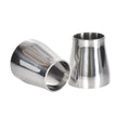 Aohoy SS304 SS316L Sms Stainless Steel Sanitary Grade Pipe Mirror Polish Concentric Weld End Reducer