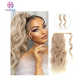 Fashion Trend Straight Long 1 Piece of Frontal Clips Sets Ponytails Hair Ecxtensions Synthetic Wrap Around Ponytail for Woman