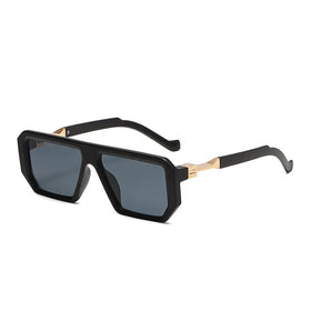 Wholesale Price Retro Square Glasses for Women Little Red Book Cross Border Personality Trend Sunglasses for Men
