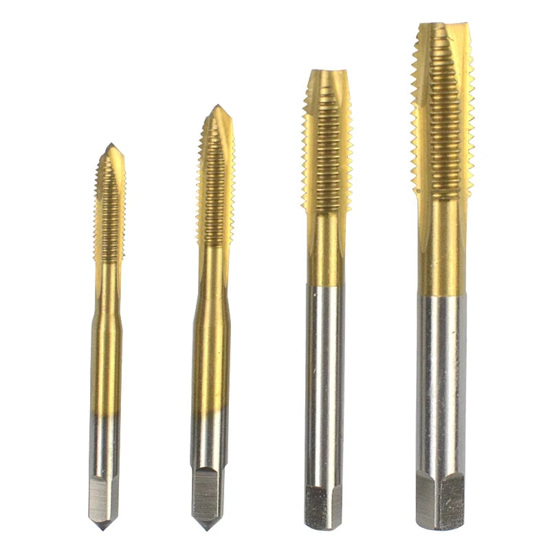 CNC Machine Spiral Point Thread Tap HSS Cobalt TIN Plated  Thread Tap M2 M3 M4 M5 M6 M8 M10