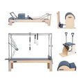 Best Sellers Studio Pilates Reformer Portable Springs Equipment Wood Pilates Reformers Set
