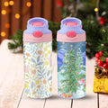 12oz Stainless Steel Straight White USA Warehouses Sublimation Water Bottle Blanks Kids Tumbler Thermal Insulation Logo Drinking