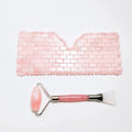 DIY Hot Sale Anti Aging Wrinkle Face Mask Sleeping Jade Roller Rose Quartz Eye