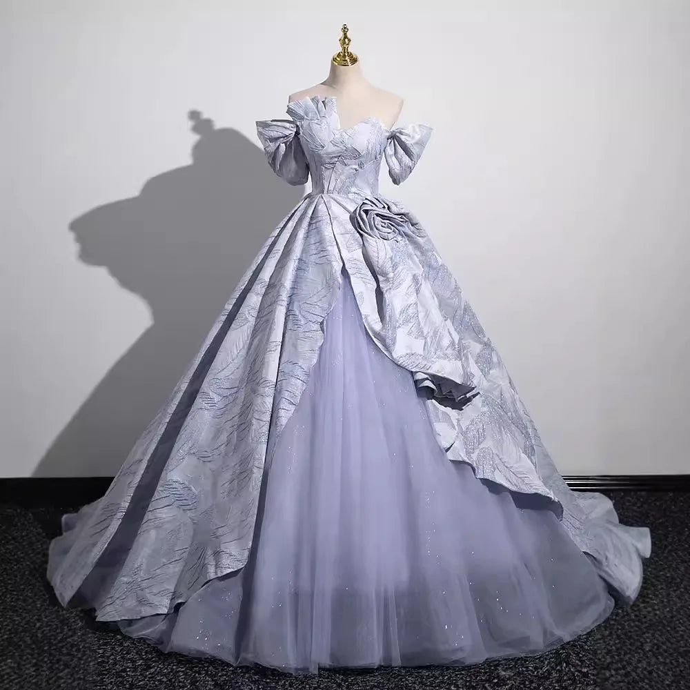 2024 New Arrival Luxury Women Bridal Dresses Elegant Beautiful Sweetheart Ball Gown Quinceanera Dresses for Girls