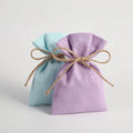 9x12cm New Design Custom Logo Available Cosmetic Cases Canvas Makeup Bag with Jute String Cotton Pouch