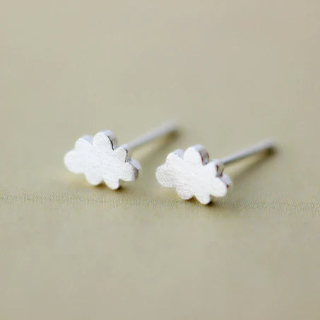925 Sterling Silver Clouds Stud Earrings for Women Elegant Wedding Jewelry Pendientes Mujer Moda 2022 Brincos