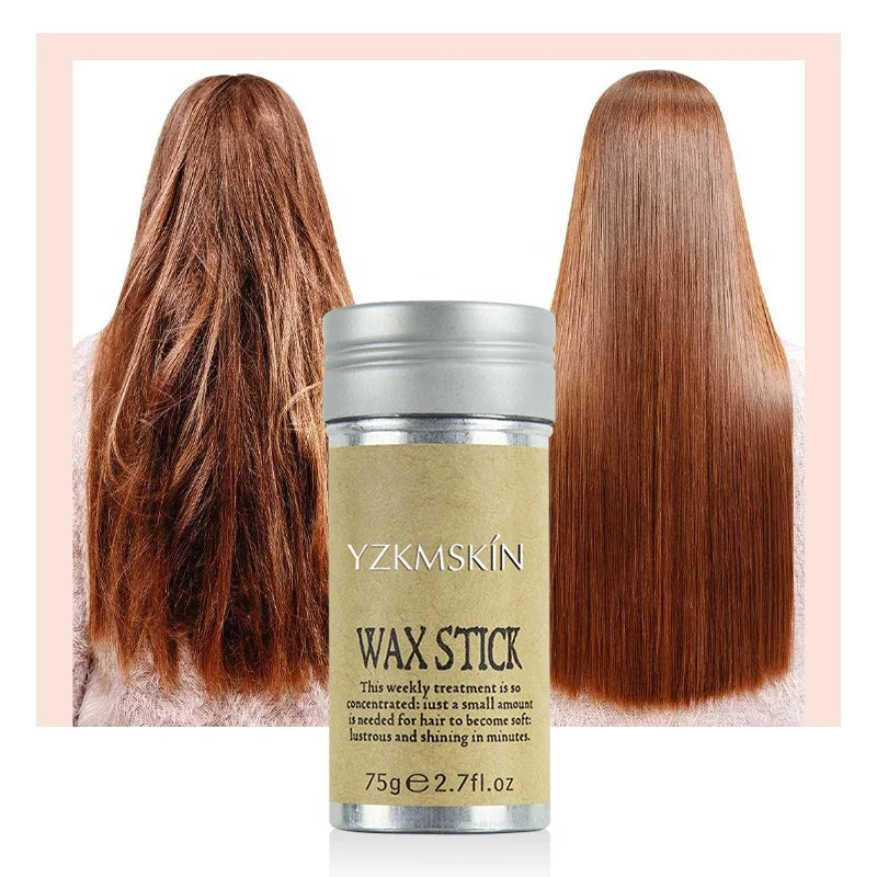 OEM Smooth Texture Anti Frizzy Long Lasting Styling Hair Care Treatment Serum Hair Edge Control Strongly Setting Glossy Hair Wax