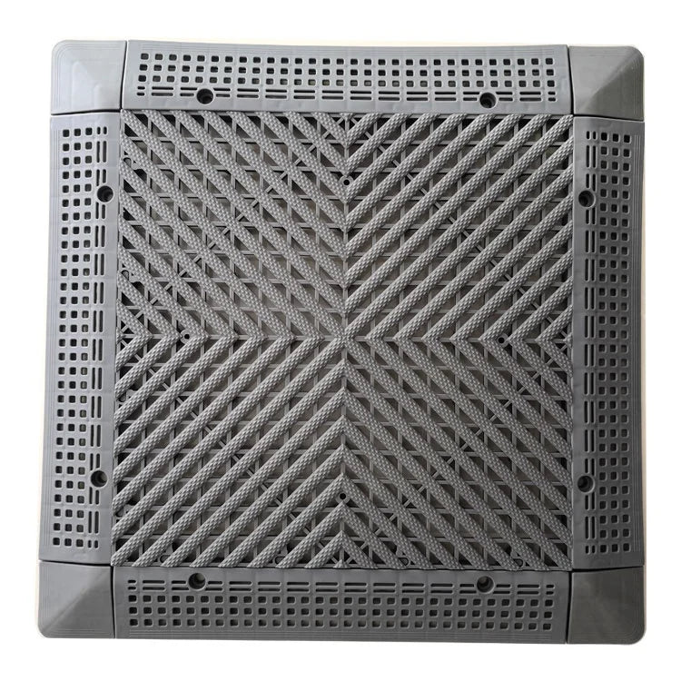 High Quality 20mm Thick PP Interlocking Modern Garage Floor Tiles for Hotel Workshop Outdoor Use Car Repair Detailing Graphic