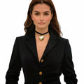 Charms Big Love Heart Pendant Necklace for Women Trendy Elegant Lady Daily Clavicle Chains Accessories Fashion Neck Jewelry Gift