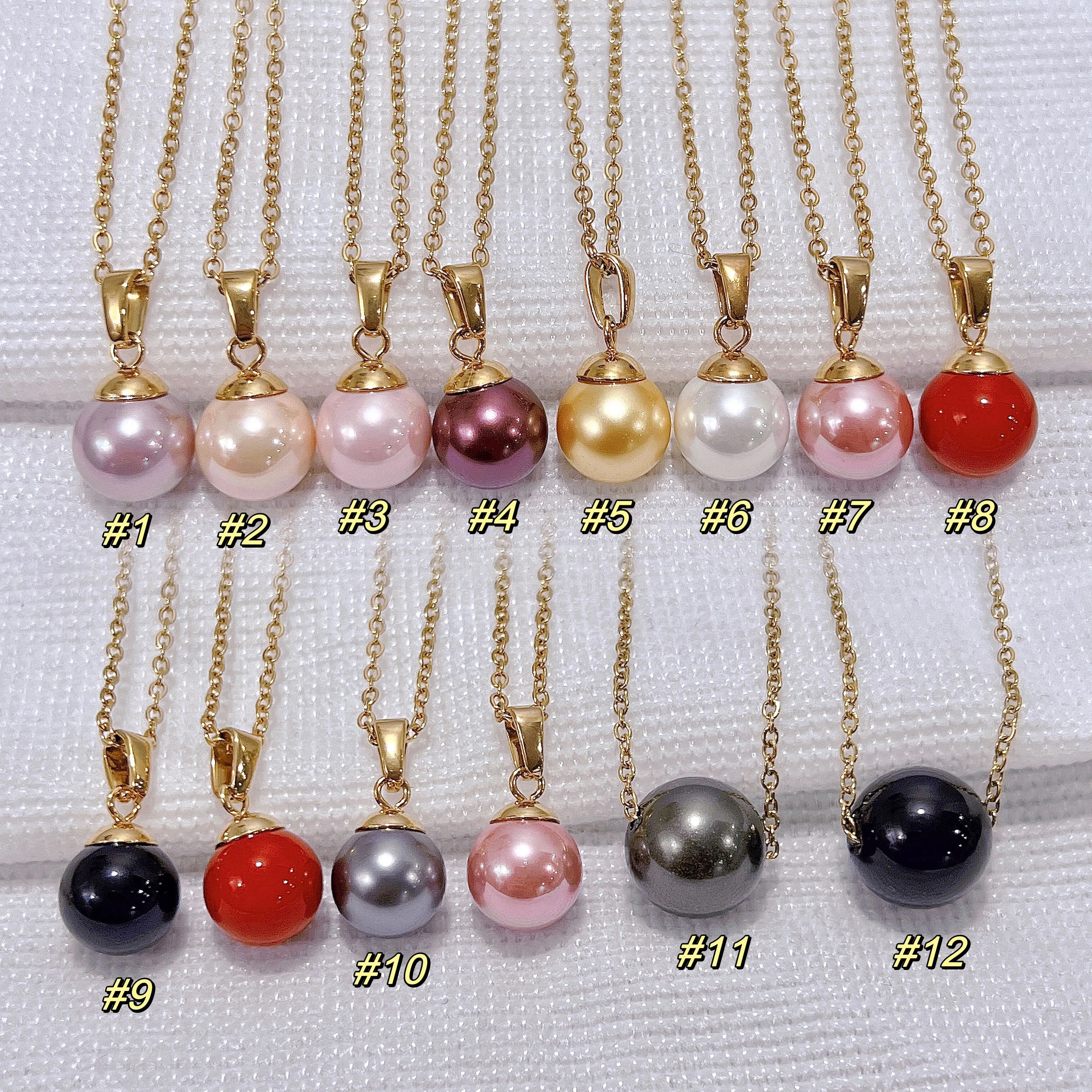 Streetwear Nature Baroque Freshwater Pearl Choker Necklace Stainless Steel Gold Plating Women Men Pearl Necklace Jewelry OEM
