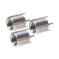 Four Key Locking Thread Insert Pipe Thread Wire Thread Insert 304 Stainless Steel Fasteners Inch 3/8 Car Accessories Durable