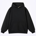 2024 Autumn Winer New Arrival Custom Hoodies Cotton 420 Gsm Neck Button Design Hoodie Quality Heavyweight 420gsm Hoodie