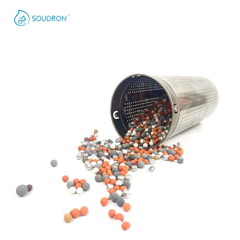 300G Alkaline Water Filter Ball with 7 Kinds of Mineral Stone PH 8.0-9.5 Household & Outdoor Use