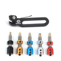 1set Bicaster Adjustable Backside Archery Rest+Cushion Plunger RH/LH for Archery Recurve Bows Hunting Shooting Accessory