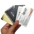 Hot Selling Excellent Quality Business Card Aluminium Business Card Printing Metal Business Card