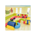 Original Factory Hanlin Kids Climber Playground-Eco-Friendly Steel Wood Plastic Components Customized Color Indoor/Outdoor Use