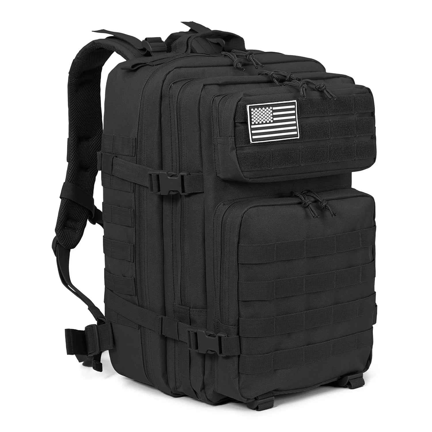 Custom 45L Tactical Rucksack for Men Molle Assault Pack Outdoor Hiking Camping Backbag Travel Backpack Tactical Backpacks