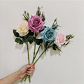 New Design Real Touch Rose Flower Wedding Decorative Flower Artificial Flowers