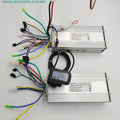 LCD Display EN06+2*BLDC Controllers Dual Motors Driven 24V36V48V60V400W-1000W for Electric Scooter BIKE Motorbike ATv Snowmobile