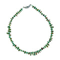 Natural Turquoise Stone 925 Sterling Silver Necklace