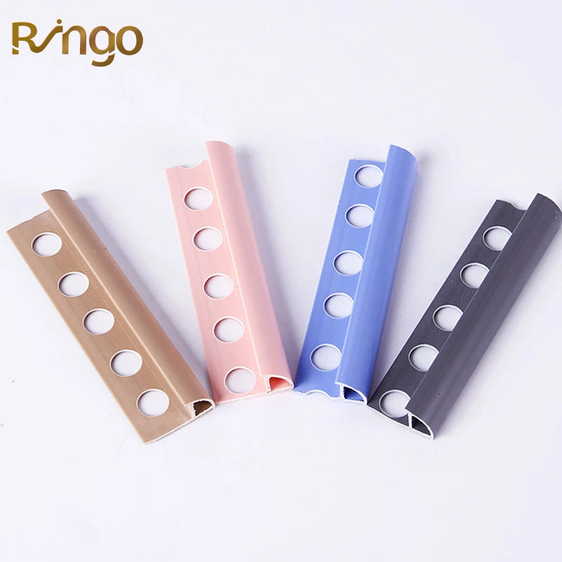 Foshan 10mm PVC Ceramic Tile Edge Trim Ringo Brand Modern Design Waterproof Durable Easy Installation Free Sample Customized