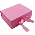 Luxury Pink Foldable Magnetic Clothes Cosmetic Shoes Gift Box Custom Manufactured at Cheap Price Quality Paper Boxes