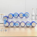 Soda Can Auto-Rolling Organizer Drink Holder Storage Rack Standing Plastic Kitchen Pantry Fridge/Refrigerator Freezer Countertop