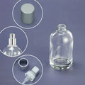 Factory Hot Sale 30ml/50ml/100ml Transparent Bayonet Glass Perfume Bottle Fashion Round Laboratory Spray Bottle