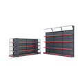 Retail Display Stand Hot Sale Shop Shelf Dollar Stationary Convenience Store Shelving Wall Steel RD 17# RZ