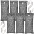 LEGREEN Activated Bamboo Charcoal Air Purifying Bag Shoe Deodorizer and Odor Eliminator Home Air Freshener Odor Absorber