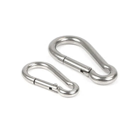 304 Stainless Steel Carabiner Hook for Outdoor Keychain M4 M5 M6 M7 M8 M9 M10 M11 M12 M13 M14