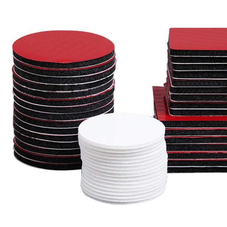 Red Film Black PE Foam Die-cut Double-sided Tape High Viscosity Acrylic Glue Hook Glue PE Foam Tape for Car