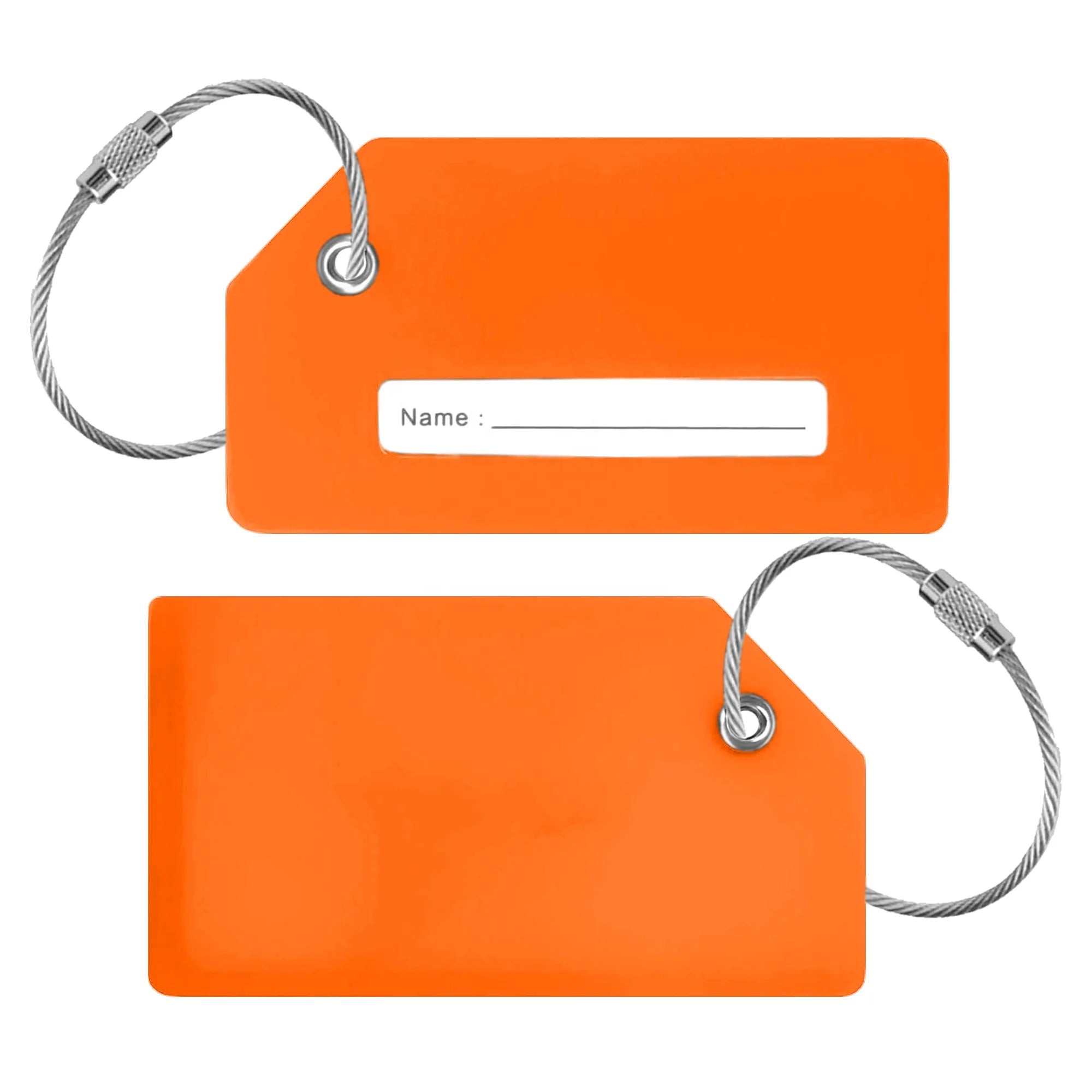 Supplier Eco Giveaway for Travel Agencies Silicon Luggage Tag With a Metal Loop Ring LT003 Promotional Gifts Custom Logo Si