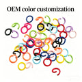 Colorful Metal Open Jump Rings Split Jump Ring Connector for Jewelry Making Handmade DIY Bracelet Necklace Earring Accessories