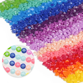 R-13 2.8mm Round Pixie Dust Drill Dazzling Sparkling Resinstone Diamond Art Painting Beads Fairy Dust Drills