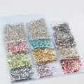 Wholesale Mini 3mm Heart Shape Crystal Stones Non Hot Fix Strass Flatback Glass Nail AB Rhinestone for Nail Art Decoration