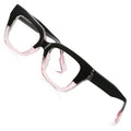 TR90 Square Optical Eyeglasses Frame Blue Light Spectacles for Women Chunky Glasses Frame Spring Hinge Custom  Prescriptions