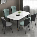 Hot Sell Dining Chair and Luxurious Modern Technology Cloth Household Restaurant Chairs Nordic Style Hotel Desk Wholesale MegaBDM