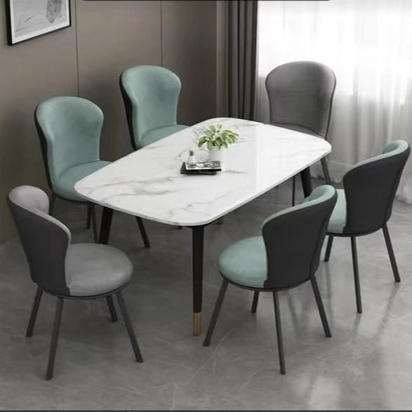 Hot Sell Dining Chair and Luxurious Modern Technology Cloth Household Restaurant Chairs Nordic Style Hotel Desk Wholesale MegaBDM