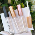 CY339 Spots 2PCS 3.5ML Black Gold Rose Gold Lip Gloss Bottle Pentagonal Hexagonal Empty Lip Glaze Tube Lip Gloss Tubes