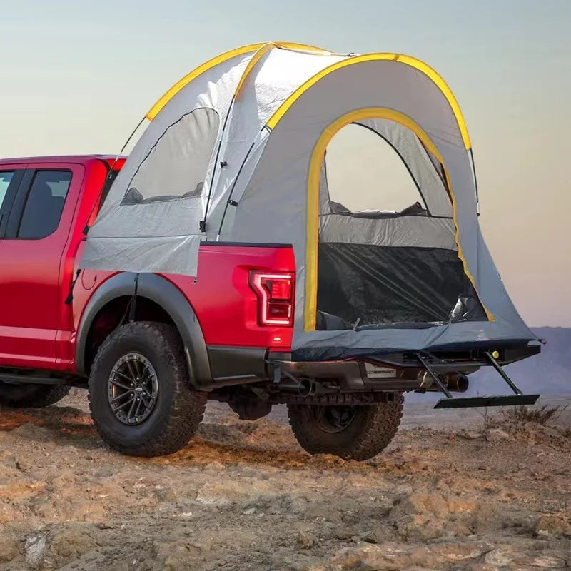 YOTO Ford Car Truck Tail Bed Summer Tent Rainproof Pop-up Quick Automatic Opening Pickup Rear One Bedroom Large Space 210D