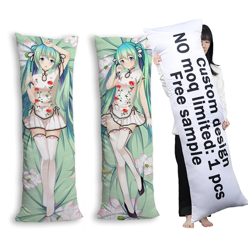 Anime Pillowcase 40x100cm Pillows for Otaku Dakimakura Japan 60x170cm 60x180cmSublimation Dakimakura Pillow