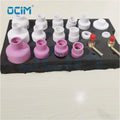 OCIM MIX LARGE PINK and WHITE CERAMIC NOZZLE KIT with OEM Customization for WP9/20/17/18/26