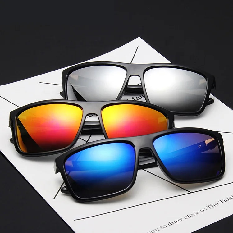 DOISYER 2021 Premium Fashion Sun Glasses Modern Casual Sunglasses for Men and Women with Gentle PC Frame