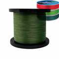 OEM ODM 500M 1000M 4 Braid 100lb Colorfast PE Braided Fishing Line for River Lake Stream Floating Braided Wire