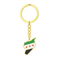 Factory Personalized Promotional Design Custom Hard Enamel Keychain Metal Custom Logo Shape Metal Enamel Keychain