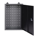 JZD Wall-Mounted One Door Locker Iron Tool Chest with Organizer Panel for Storage in Office Tools Storage