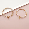 Go2boho New in Hoop Earring  Gold Plated Ear Rings Dainty Jewelry Miyuki Delica Bead Colorful Fashion Trendy